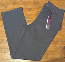 GLORIA VANDERBILT AMANDA HERITAGE FIT CLASSIC RISE Women's 8 Petite 8P Gray NWT