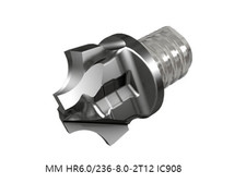 2  PCS  ORIGINAL  INSERTS  MM HR6.0/236-8.0-2T12 IC908
