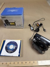 Samsung SC-DC173U DVD Camcorder 34x Zoom Black Box AV USB Cables CD Software