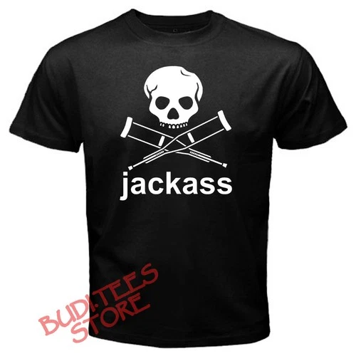 Jackass Skull Men's Black Size S-5XL