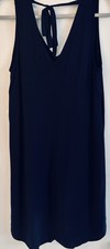 Womens Navy Blue Summer Lightweight Slip On Dress Size S From The Gap