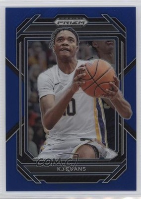 2023-24 Panini Prizm Draft Picks Blue Prizm 233/199 KJ Evans #14 0v2h