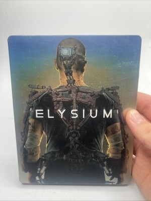 Elysium (Blu-ray/DVD, 2013, 2-Disc Set) Steelbook