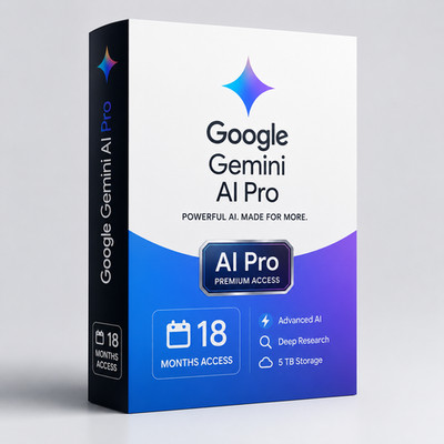 GOOGLE GEMINI AI PRO | 18 MONTHS PREMIUM ACCES