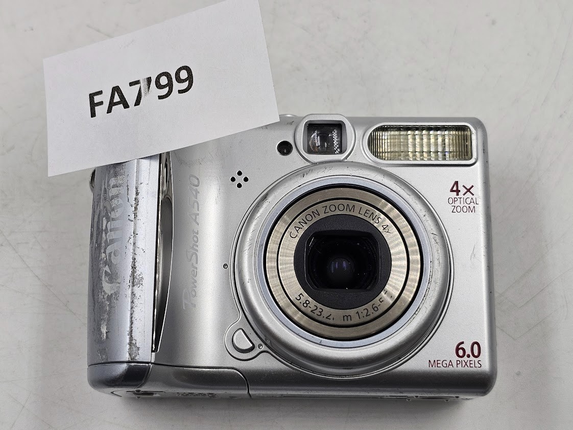 Canon PowerShot A540 6.0 MP Digital Camera Silver - Working | eBay UK