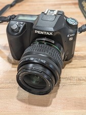 Pentax K100D Digital SLR w/ SMC Pentax DA 1:3.5-5.6 18-55mm AL Lens TESTED