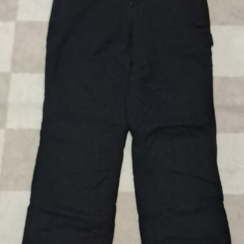 Carhartt Women’s Loose Fit Black Canvas Work Pants Cotton Blend Size 6