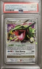 2009 POKEMON DIAMOND & PEARL BLACK STAR PROMO #DP47 RAYQUAZA C LV.X-HOLO PSA 8