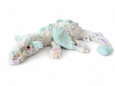 Jellycat Rainbow Dragon Plush Toy, Pastel Tie-Dye Soft Stuffed Animal