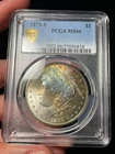 1879-S PCGS MS66 Morgan Silver Dollar Beautiful Toning
