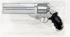 Pistola de agua Fullcock Realfoam pistola Vash hierro plata ABS espuma real pistola de agua trigun