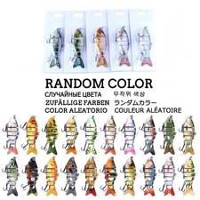 6 Segment Multi Jointed Fishing Lure Sinking 10cm/17.5g Swimbait Artificial Wobb