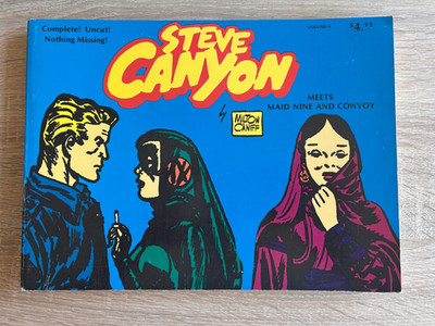Steve Canyon Volume 4 Steve Meets Maid Nine And Convoy 1978 englisch Z 2 #4915