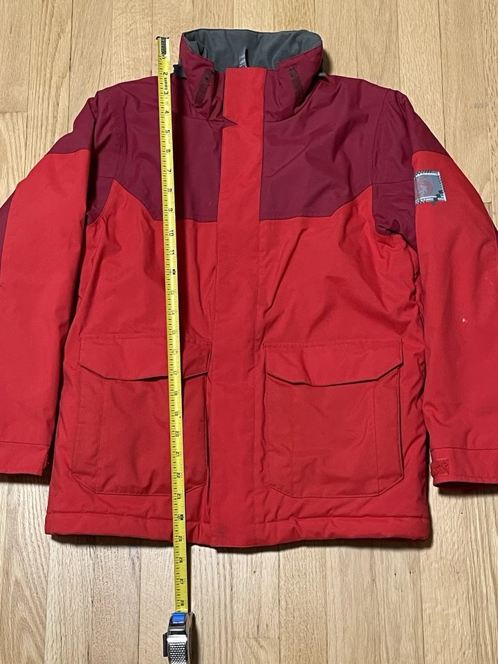 Chaqueta Burton Juvenil Grande (10-12) Roja Niños Dryride Esquí Nieve Trineo Abrigo con Capucha Foto 2 de 4