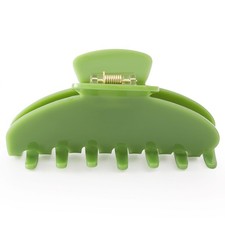 Big Hair Claw Clips for Thick Hair, Tortoise Shell Nonslip Large Green Hair C...