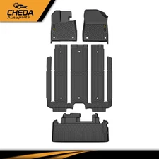 Fit For 2021-2025 Toyota Sienna 7 Seats All Weather TPE Floor Mats & Cargo Liner