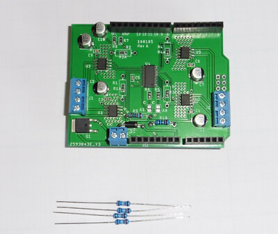 Dual Step Motor Chopper Driver Shield for Arduino Uno