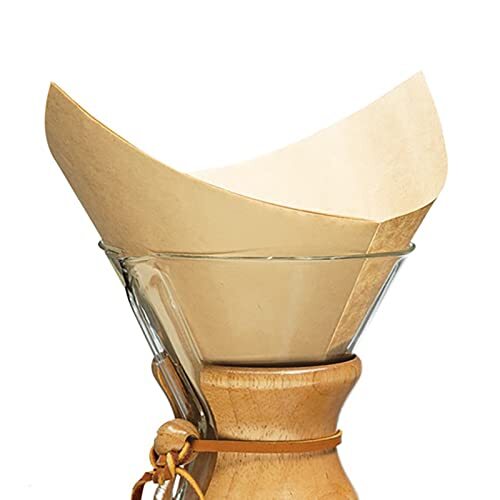 Chemex Bonded Filter - Natural Square - 100 Count Pack of 2 - Exclusive Packa... - Picture 1 of 6