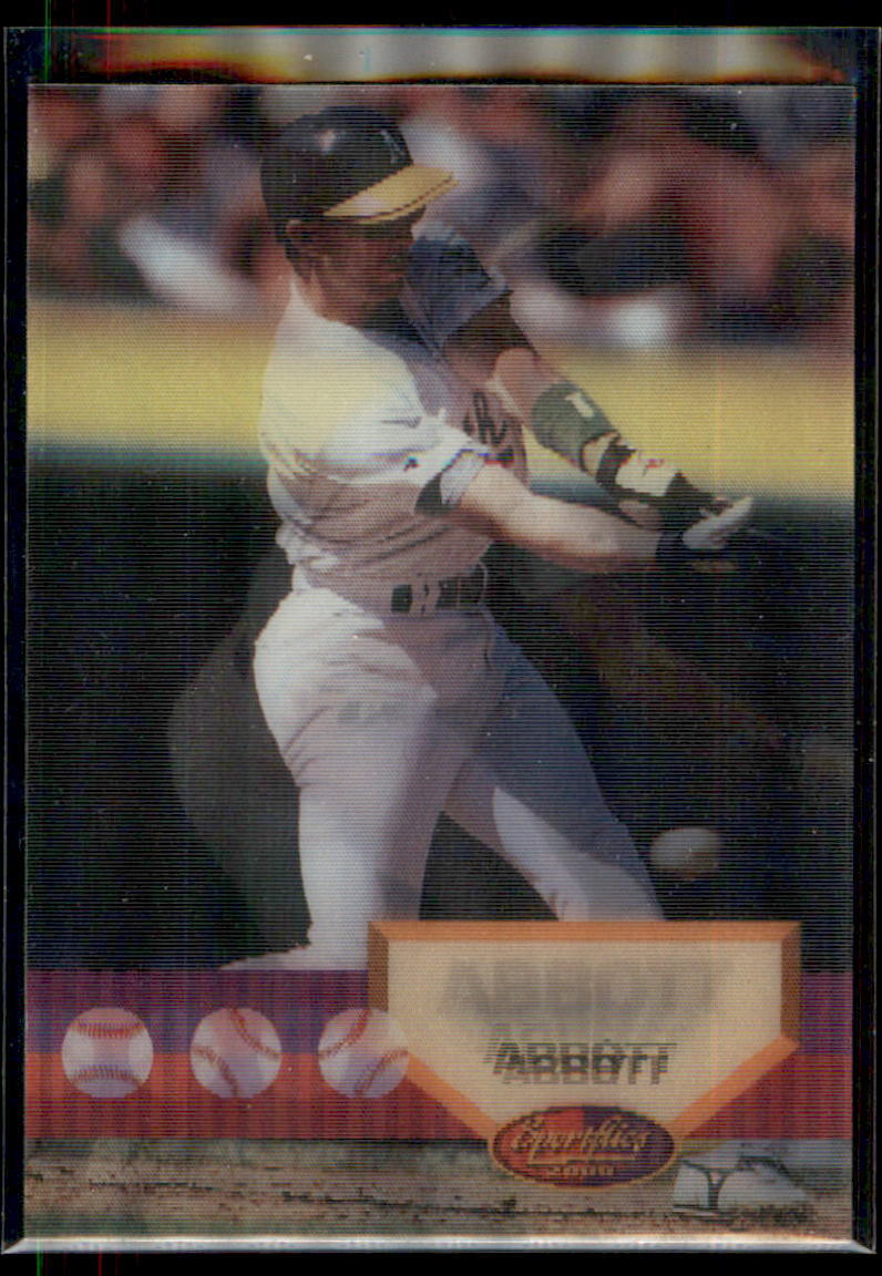 1994 Sportflics Kurt Abbott RC #153 Florida Marlins
