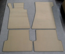 Velours Fußmatten für Mercedes Benz R107 SL / W107 SL + CHAMPIGNON BEIGE + NEU