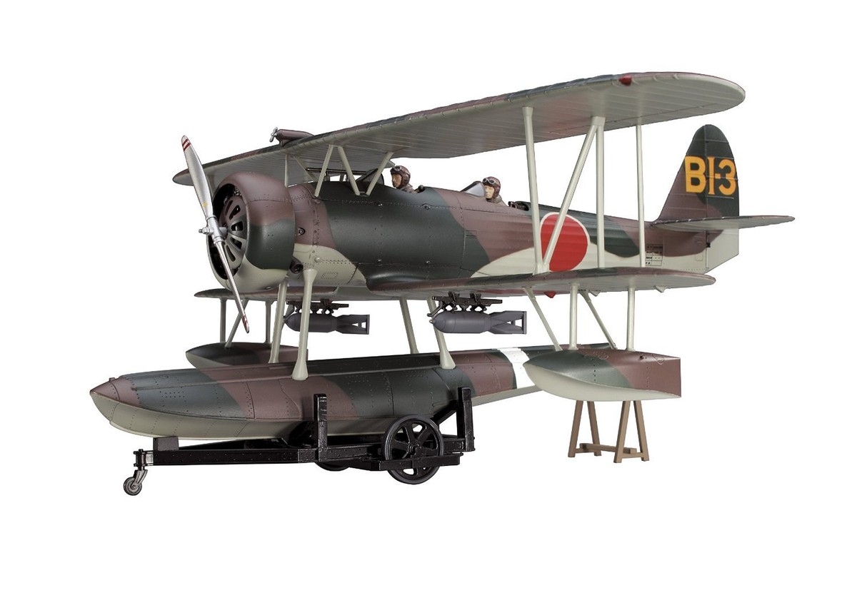 New Hasegawa JT97 NAKAJIMA E8N1 Type 95 Reconnaissance Seaplane