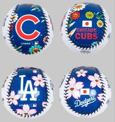 村上 隆 x MLB 東京Series 2025 Rawlings ball Tokyo Series 2025 Cubs Baseball - Buy at Hypeneedz
