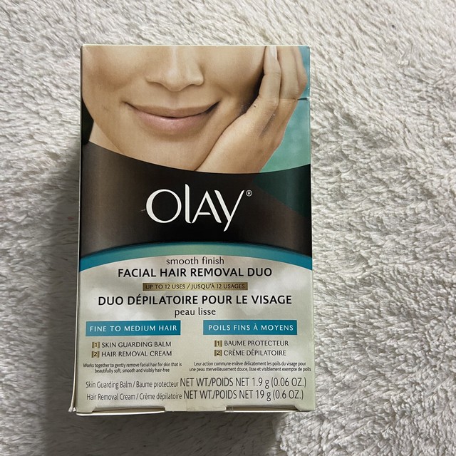 Olay Smooth Finish Facial Hair Removal Duo (medium to Coarse Hair) 1