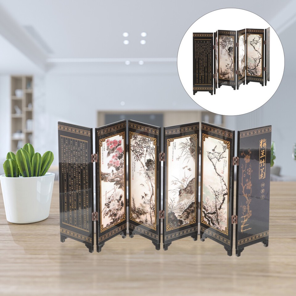 Changing Room Divider Wall Small Chinese Dividers Decorative Screen Ornaments eBay
