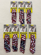 Cooling Bandana Lot Of 7 OccuNomix Miracool 940-WAV Wavy Flag