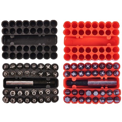 SCHRAUBENDREHER POWER BIT SETS manipulationssicher magnetisch Pozi Torx Kreuzschlitzkopf Kits