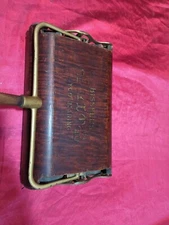 Vintage Bissell Elite Grand Rapids Wooden Cyco Bearing Manual Sweeper Vacuum