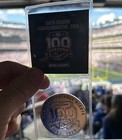 NY New York GIANTS  100th Season ANNIVERSARY SGA Commemorative COIN 9/8 Sept 8th — photo 1