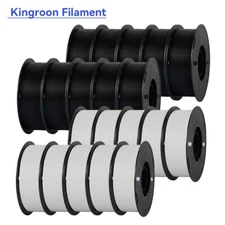 3D Printer Filament PLA PETG Matte High Speed 10KG 1.75mm Bundles Spools 1KG Mix
