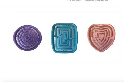 Neuer Kunststoff Haarbürstenkamm 8 cm verschiedene Designs und Farben - Haarschmuck