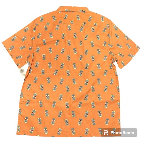 Disney Parks 2020 Main Street USA Trash Can Button Down Shirt Adult XL 1XL NWT!! - Picture 2 of 7