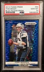 58648009 TOM BRADY 2013 Panini Prizm 64 Blue Pulsar Prizm PSA 10 GEM MINT
