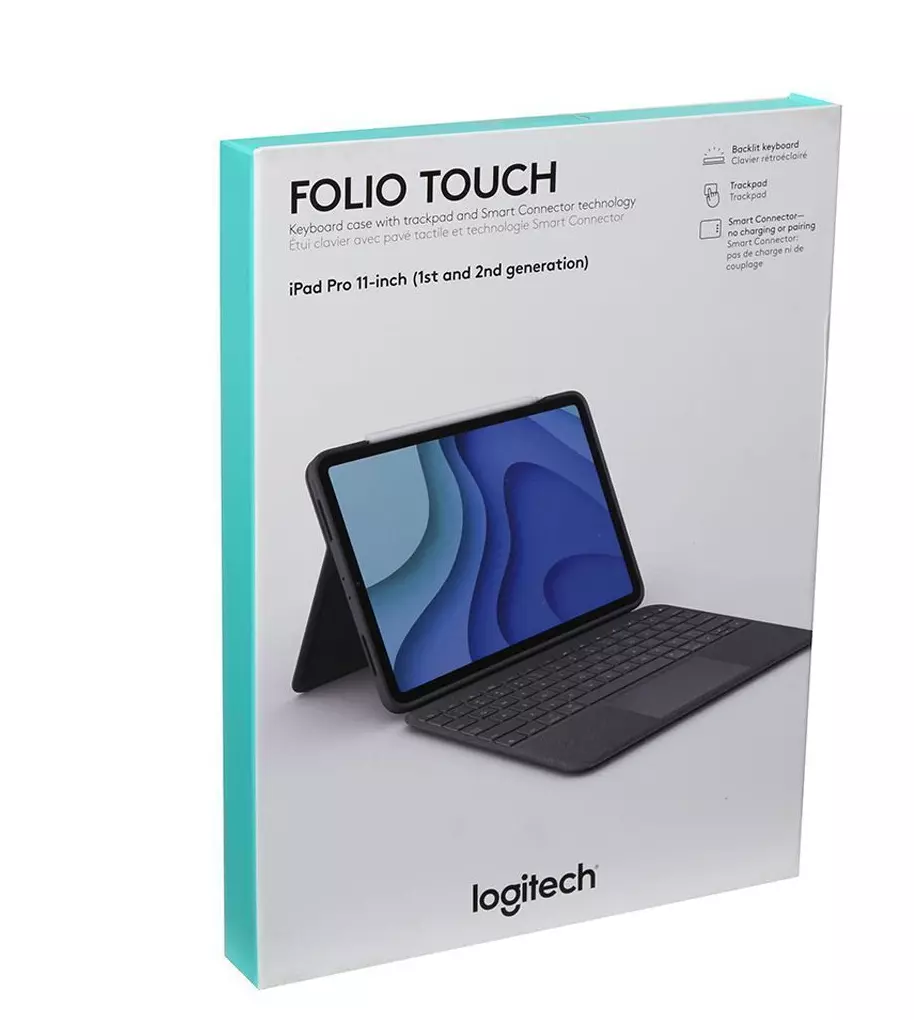 Logitech Combo Touch Keyboard for iPad Pro 11-inch (1st, 2nd, and 3rd