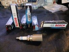NEW 6 Bosch Spark Plugs For Mercedes Benz W140 S Class Never Installed 
