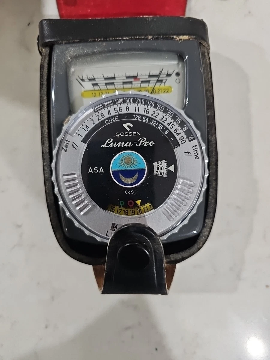 西ドイツ製 GOSSEN LUNA-pro 露出計 中古品 西ドイツ製 GOSSEN LUNA-pro 露出計 中古品 西ドイツ製 GOSSEN LUNA