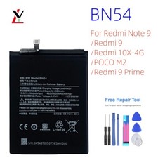 For Xiaomi Redmi Note 9 Battery BN54 Replacement Tools