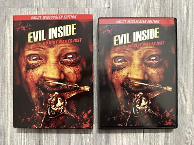 DVD Evil Inside Du Bist Was Es Isst Uncut Edition FSK 18 Im Schuber 