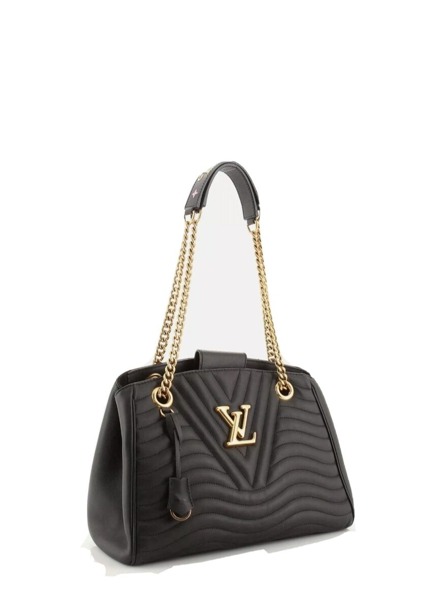 Luis Vuitton Chain Tote New Wave Noir Tote Bag | eBay Luis Vuitton Chain Tote New Wave Noir Tote Bag | eBay