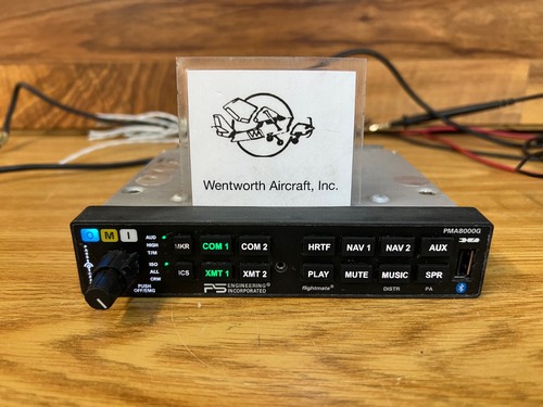 PS ENGINEERING PMA8000G BLUETOOTH AUDIO PANEL