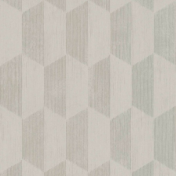 Tapete Vlies As Geo Effect 385922 Beige Silber Metallic Struktur Grafik (4,60€/1-image
