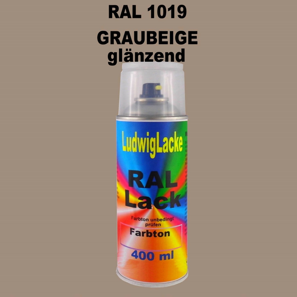 LudwigLacke Spraydosen 2x 400 Ml – RAL 9010 Reinweiß, Hochglänzend & Wetterfest