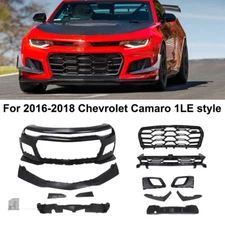 For Chevy Camaro 1LE Style 2016 2017 2018 Front Bumper Grille Cover