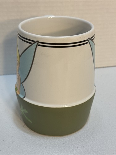 Tinkerbell Tink de Disney Store 20 oz. Taza de café té cerámica dos tonos mango grande - Imagen 4 de 15