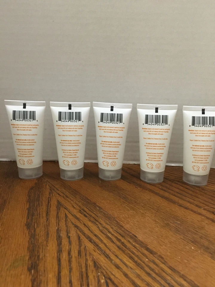 5 Gel Limpiador Facial Acure Superfruit/Chloella Combo Para Piel Grasa 1oz ea NUEVO S Foto 2 de 4