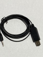 USB 3.5 Serial Cable USB-A Male 3.5 mm Serial R-232 Cable with Chip 6 feet