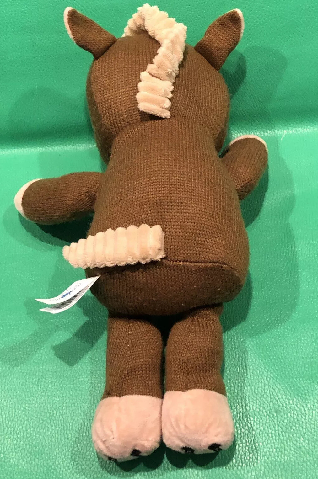 Hugfun Hug Fun Calzino Maglia Cavallo Marrone 14" Peluche Pony Pal